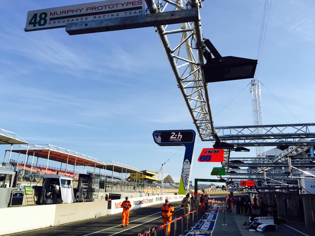 At Le Mans for 1st time this weekend with <a href="/MurphyPrototype/">Murphy Prototypes</a> team. #LM24 awesome atmos!