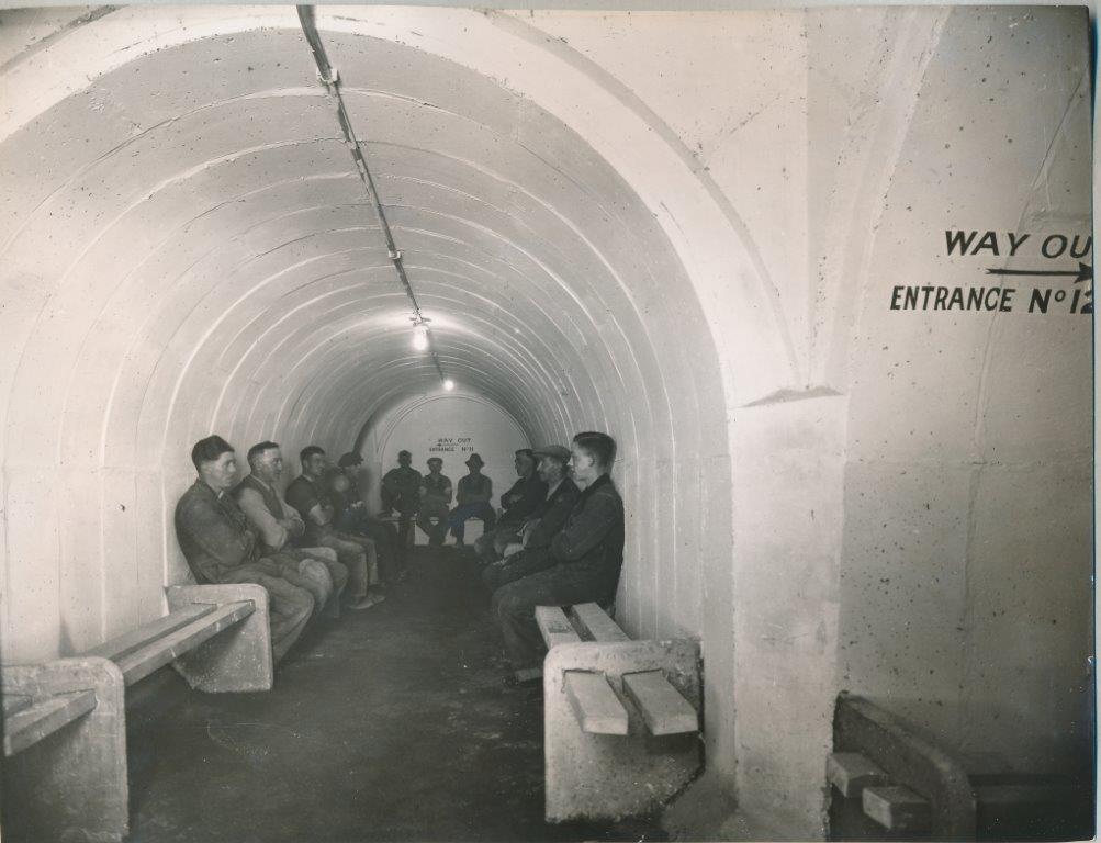 Air Raid Shelter on Kendray Street, 1940