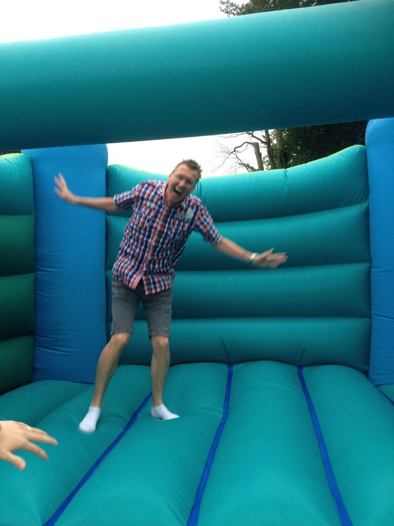 Loving the bouncy castle!! Come on down!! £2 a go <a href="/Keynsham6293/">Tesco Keynsham 6293</a>