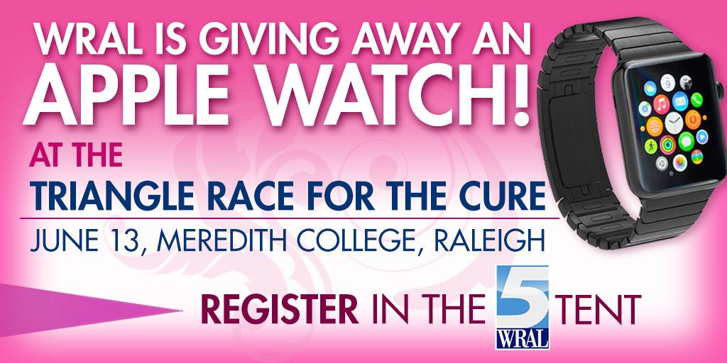 TeamWRAL's tweet photo. Stop by the #WRAL tent today at #KomenTri to register to win this! http://t.co/rrLeqT5w6v