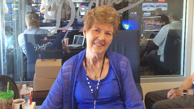 DodgersNation's tweet image. Nancy Bea thought about retiring, then agreed to return in 2016! dodgersnation.com/dodgers-news-n…