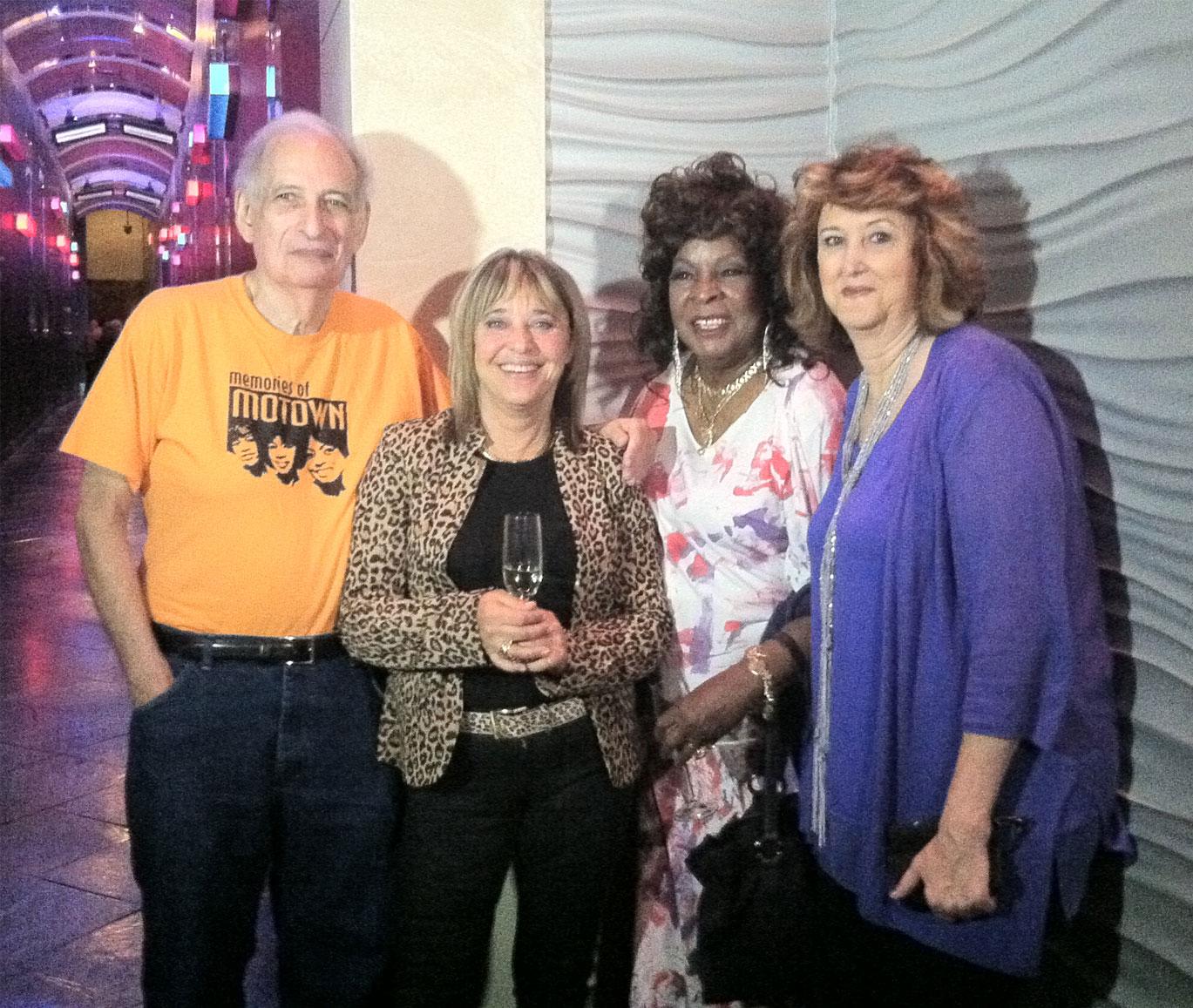 Outta Sight are proud to be working with Motown\s Al Abrams pictured in Detroit with Suzi Quatro. Happy Birthday Suzi 