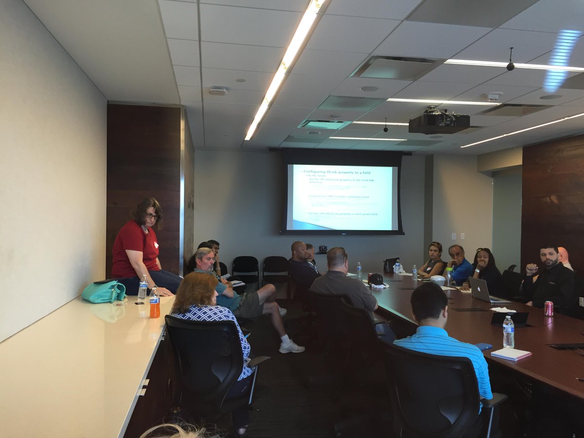 SPSaturday_DC's tweet image. #jslink goodness going on at #spsdc