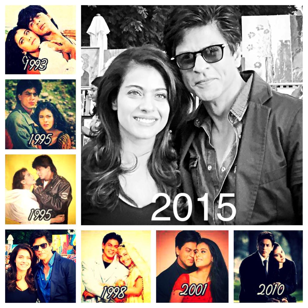 iFaridoon's tweet photo. Best-Jodi-Ever: @iamsrk @KajolAtUN make for Brilliant Chemistry.Good news is they look the best in #Dilwale http://t.co/QrQVtpJIwp