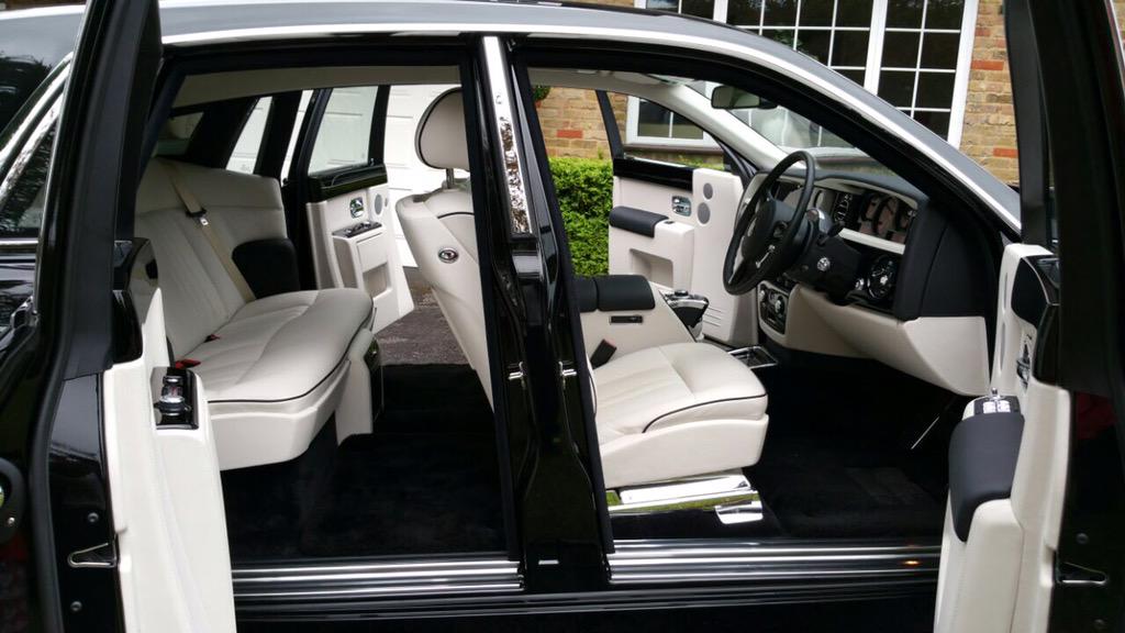 Brand new out of the show room. Our brand new Rolls Royce Phantom series II. Look forward to chauffeuring our clients