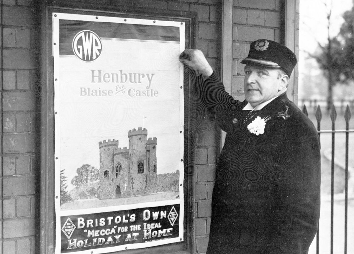 Early advertising for <a href="/blaisebristol/">Blaise Castle</a>, 1935. #Shirehampton ow.ly/NVogb ^ad