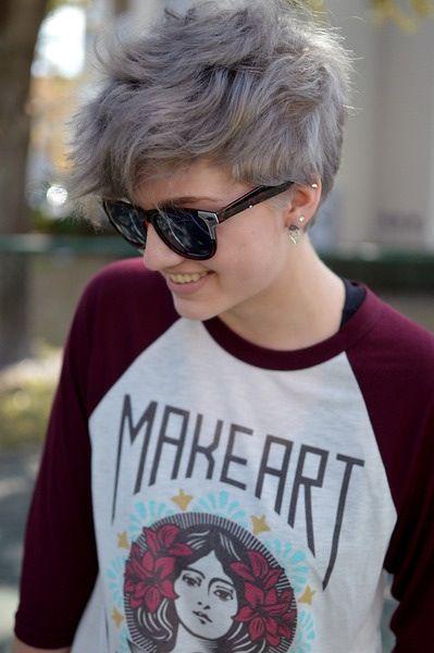 When was the last time you cut your hair this short?
