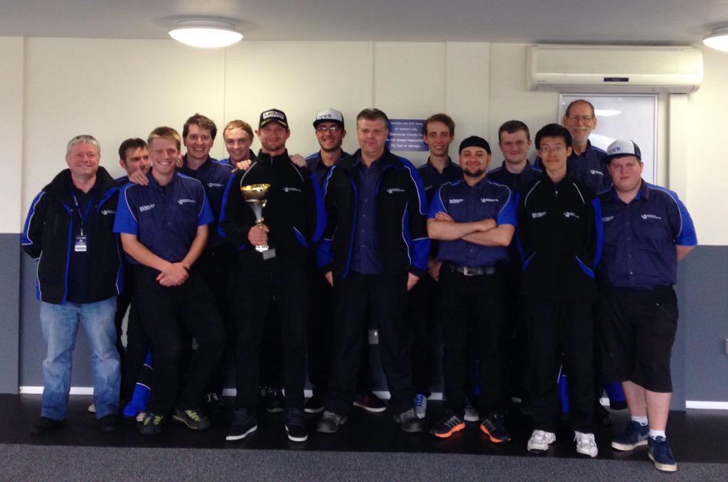 What a good looking bunch 😎well done to all of the team today, brilliant result! #UWR #monoposto #P1 #silverstone 🏁😃