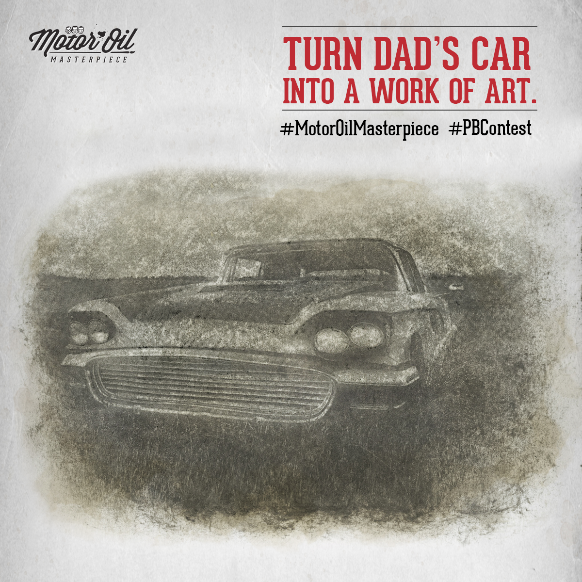 pepboysauto's tweet photo. Tweet a photo of Dad and his car & use #MotorOilMasterpiece #PBContest to be entered to win a custom photo! http://t.co/aZzLw7VeyL