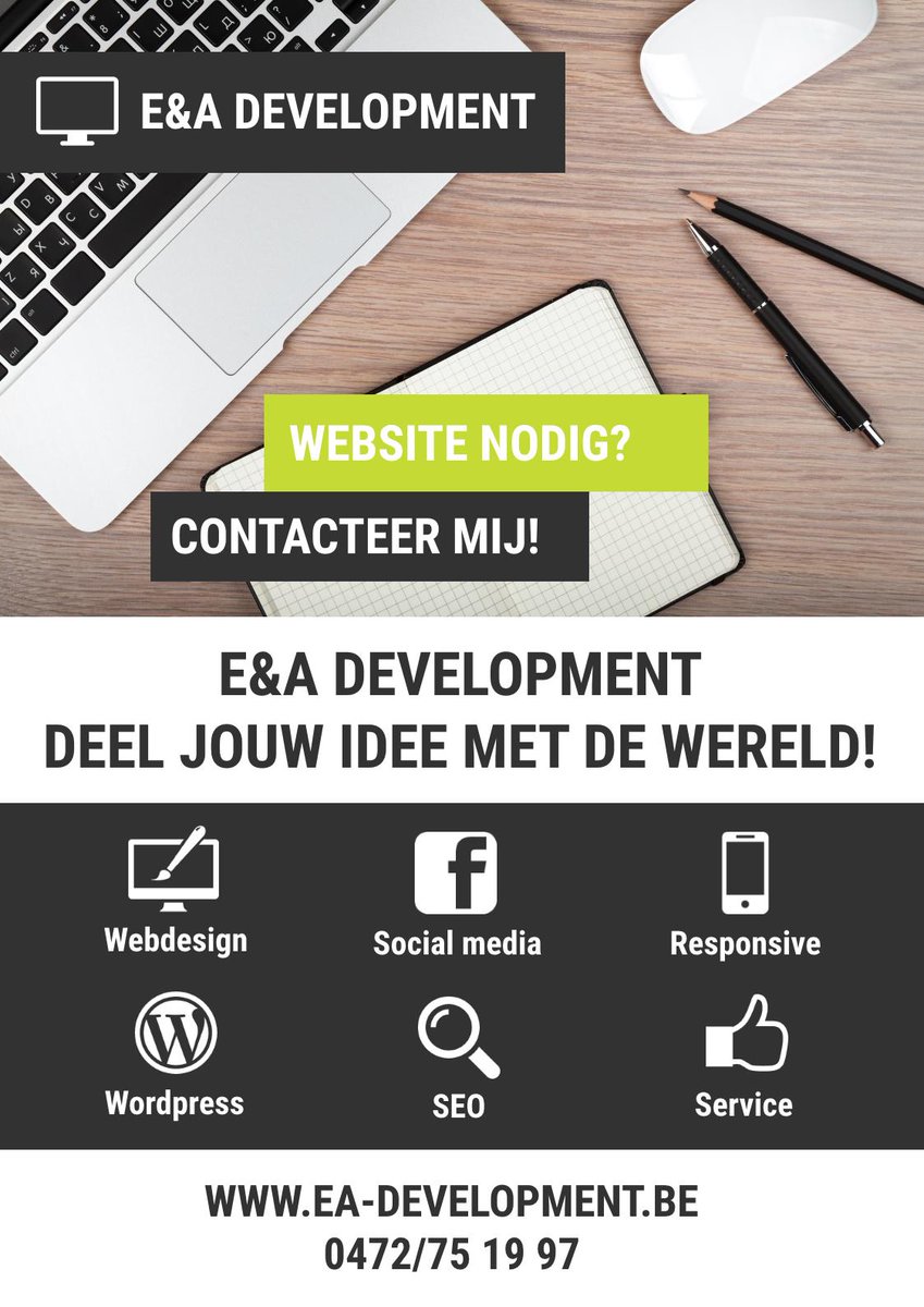 EA_Development's tweet image. Poster in elkaar steken! #reclamemaken