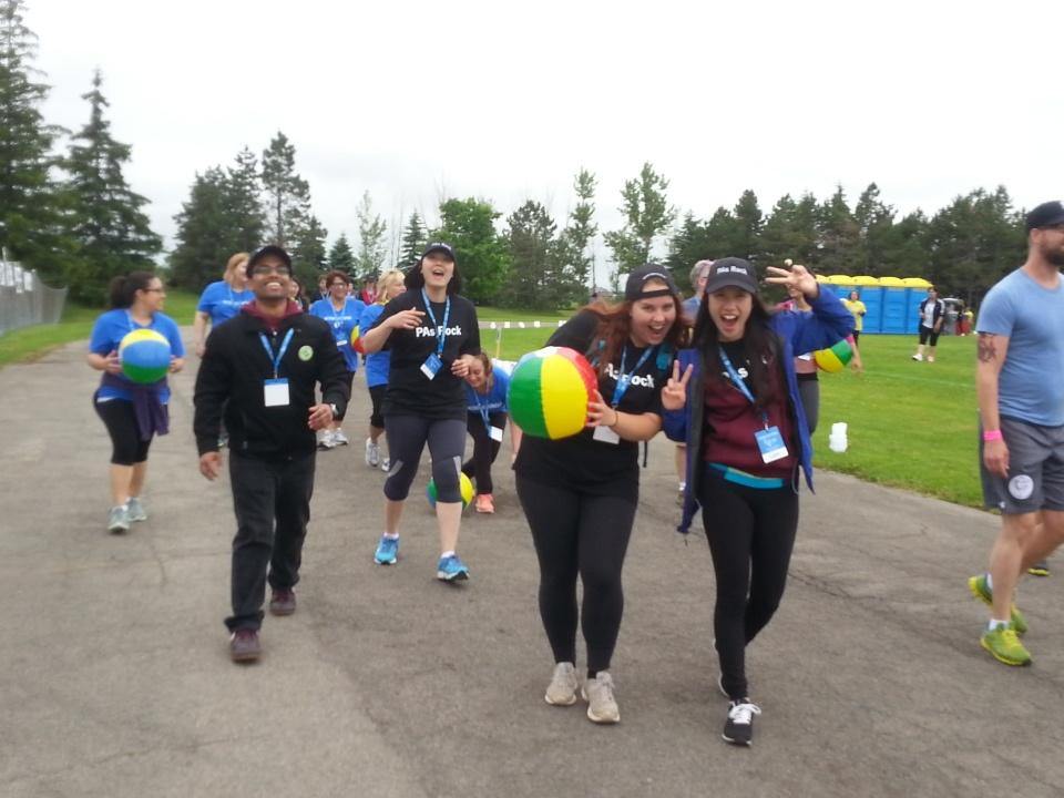 Sara_M_Nolte's tweet photo. Mac PAs doing #Relay4life! @CAPAACAM @MPASA_Mac http://t.co/UEtwR9zLPH