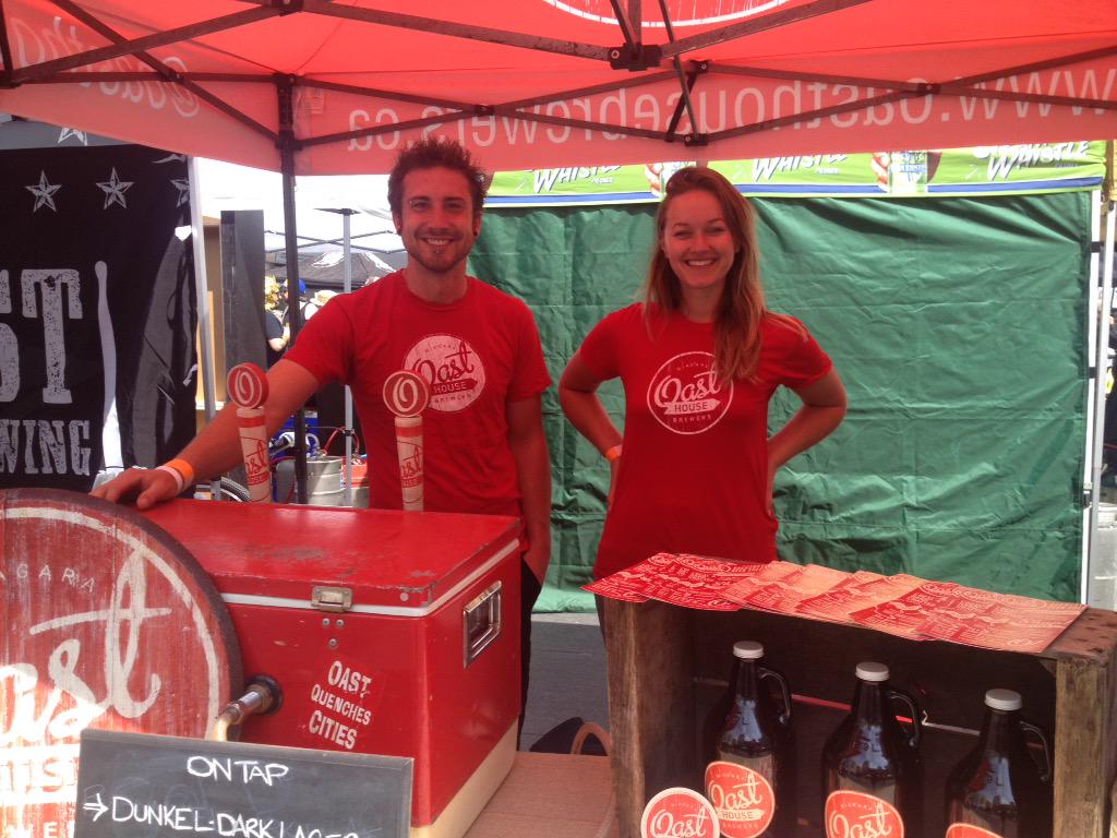 TheBrewBoxCo's tweet image. Our pals at @OastHouseBeer are here with beer! Come say hello #SessionTO #OCBWeek15