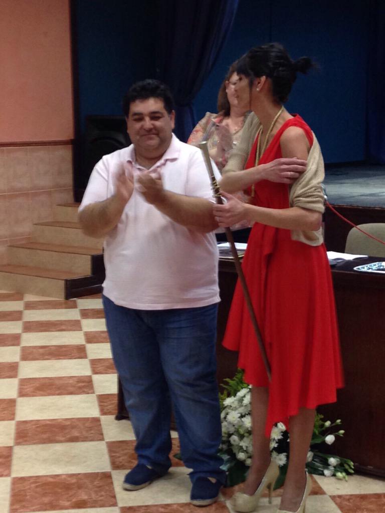 CristinaCabezon's tweet photo. .@aureaborrego nuestra Alcaldesa d #ColorPSOE en #Huevar. A seguir trabajando con el gran legado d @rmorenosegura http://t.co/XneBuDNaVU