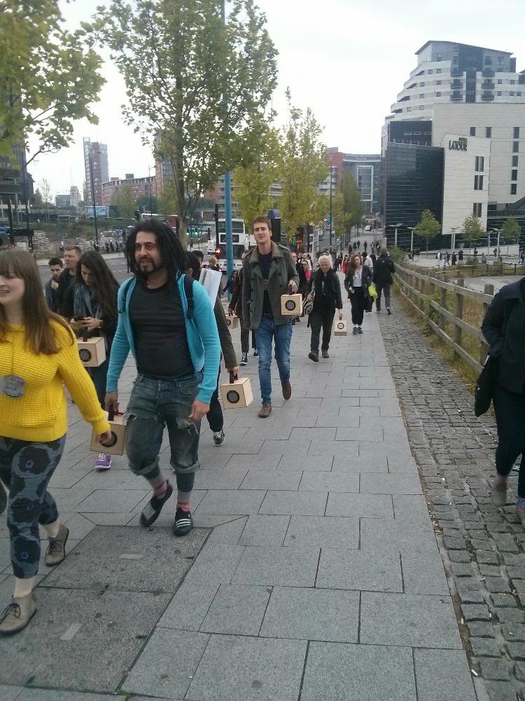 BritishMusic_'s tweet photo. Super day @supersonicfest with #beesinatin &amp; #afoldedpath - a new 'pedestrian speaker symphony' - highly recommended! http://t.co/lsvrnpANVx