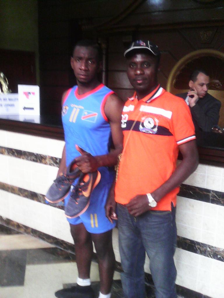 JorisBatchenge's tweet image. Yannick Yala Bolasie un jour avant le match République Démocratique du Congo vs Madagascar