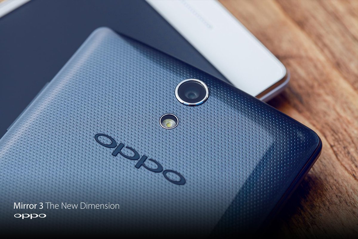 OPPOPakistan's tweet photo. The classic uniquely-layered polka dot design is back in fashion with #OPPO #Mirror3 http://t.co/JPmAkBBehL