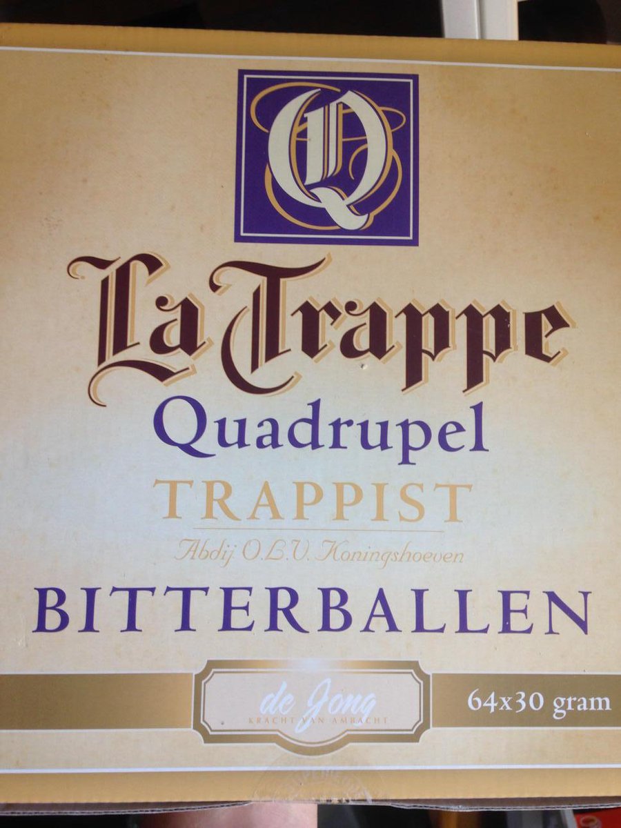 Vanavond proeverij #speciaalbier, daar mag deze lekkernij niet bij ontbreken <a href="/koendejong1976/">Koen de Jong</a> #jongfood #latrappe