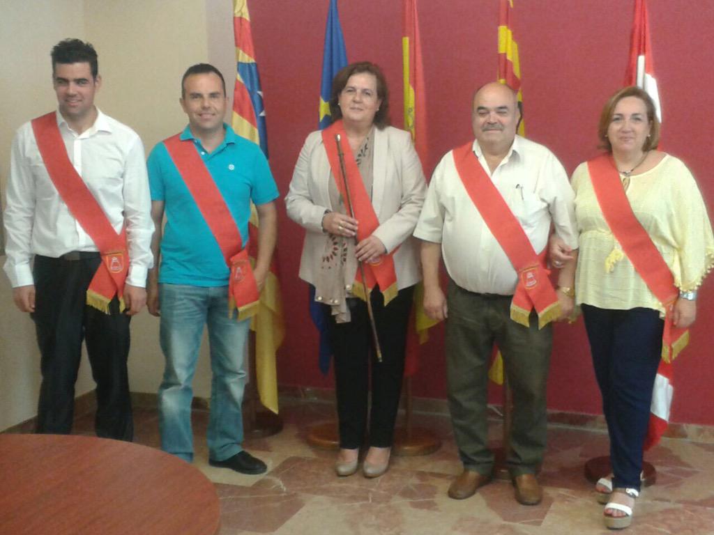 Rosario Gómez (<a href="/AragonPAR/">Partido Aragonés</a>), elegida de nuevo alcaldesa de #Velilla de Ebro por mayoría absoluta
