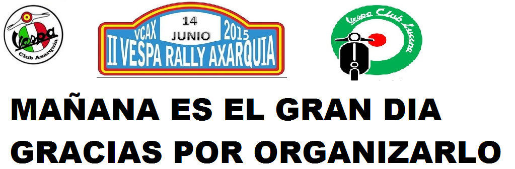 VespaClubLucena's tweet photo. Gracias por tomrse las molestias y brindarnos este dia tan estupendo que tendremos mañana http://t.co/NNN9VlH4SY
