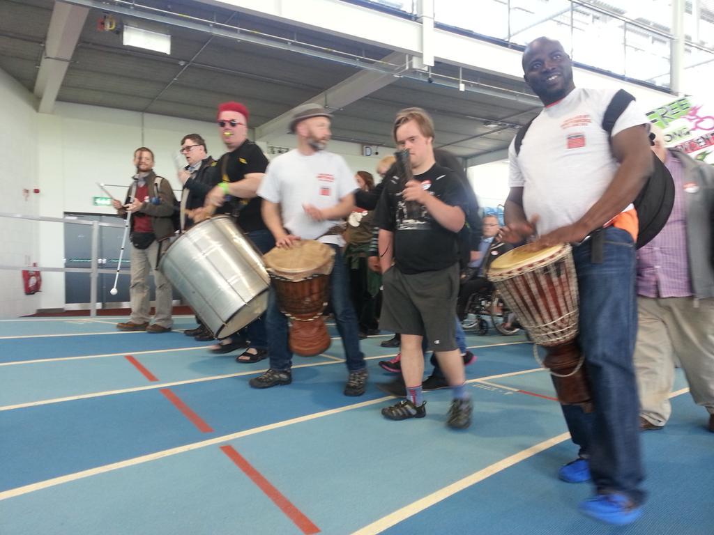 fionnathan's tweet image. Helping to lead the Procession. #FirstAssembly