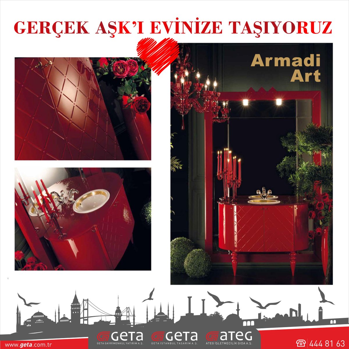 #armadiart Gerçek Aşk Evinizde..