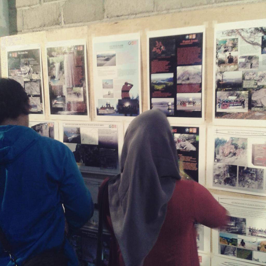 Ayo segera ke GOR KLEBENGAN ! Ada poster BUMI EXPEDITION juga loh