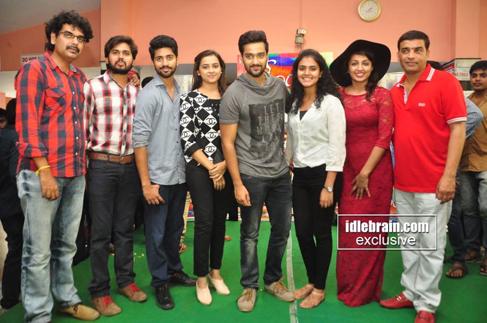 rameshlaus's tweet image. #SriDivya is promoting her new Telugu movie #Kerintha in Hyderabad..