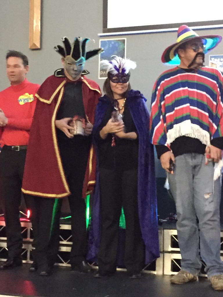 CroweJacinta's tweet photo. Winners of best dressed parade!! Who were the judges?? http://t.co/kdy1r0bYwR