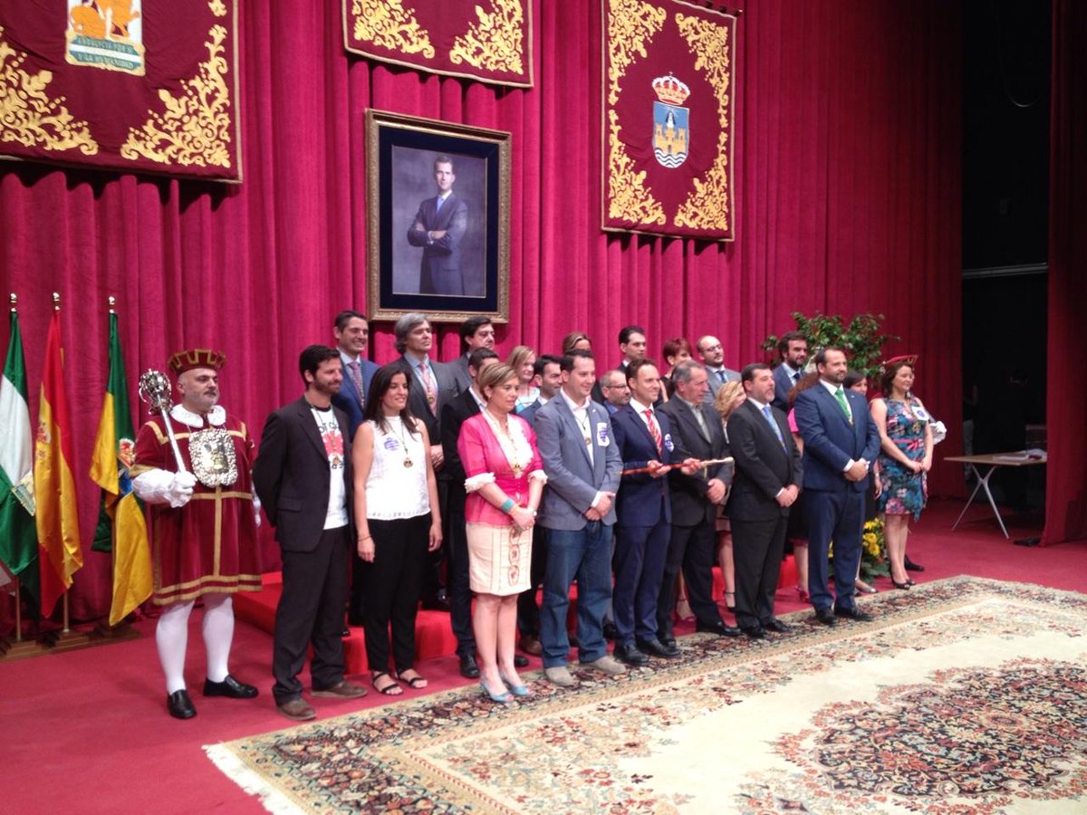 Foto de familia de la nueva Corporación Municipal #ElPuerto