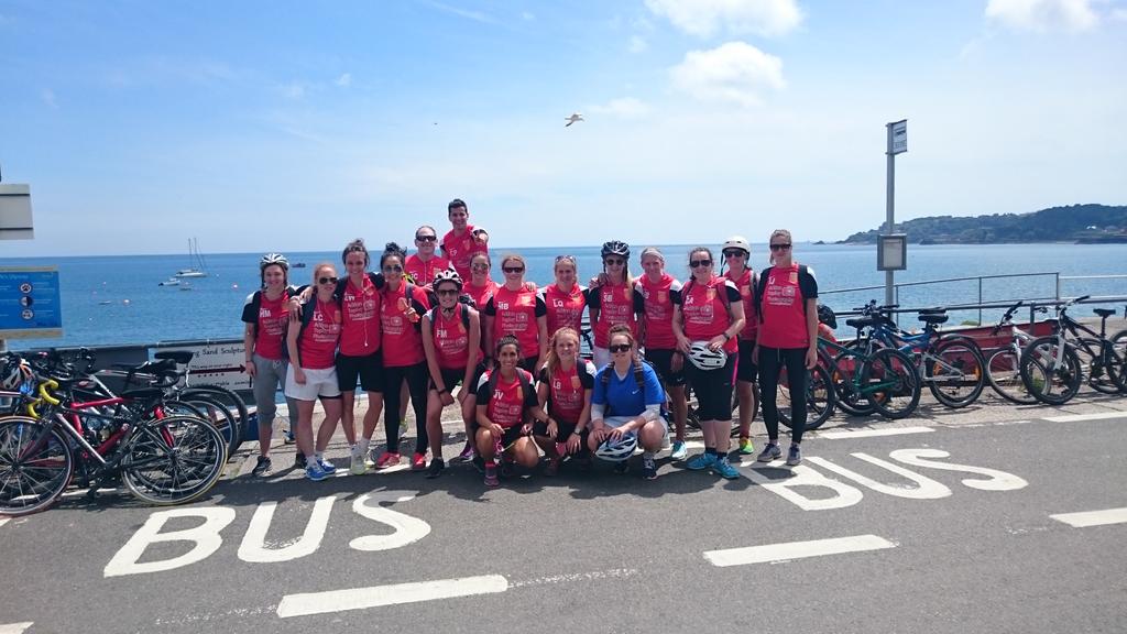 Nearly there #stcatherines #jersey #IG2015 @JfaWomen @Channel103News <a href="/JerseyFA/">Jersey Football Association 🇯🇪</a> <a href="/NWIslandGames/">NatWest Island Games</a> <a href="/BBCJerseySport/">BBC Jersey Sport</a>