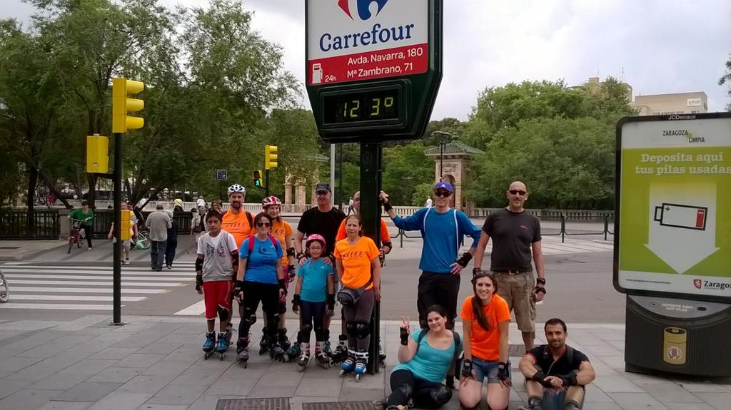 PatinarZaragoza's tweet photo. Buenisima la ruta Pez de hoy, nos vemos en la proxima ;) #rutapez #pzrules http://t.co/cfYXiCLF4J