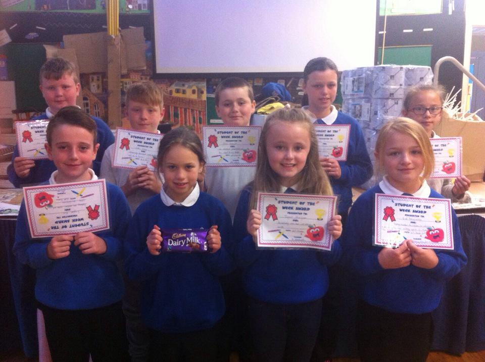 Students of the week, chosen by their teachers for so many wonderful reasons.