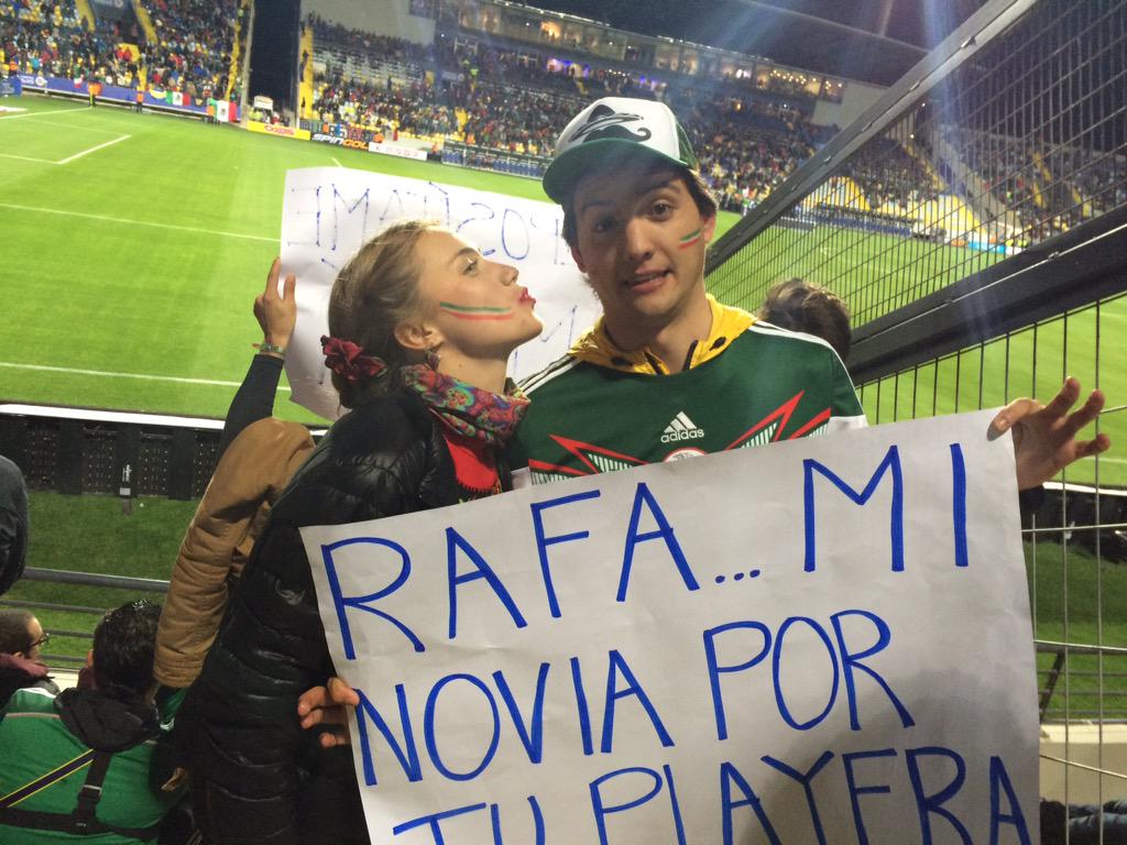 Te animas? #mexicoVSbolivia #CopaAmerica #minoviaportucamisa #capitano <a href="/RafaMarquezMX/">Rafa Marquez</a>