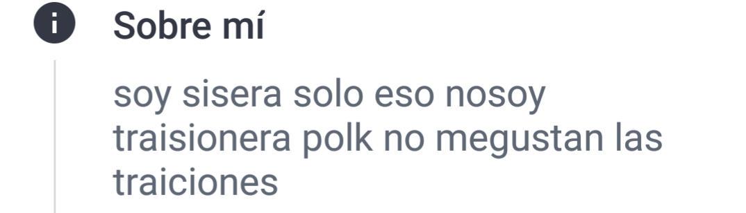 Roycontrol's tweet image. Vamos a levantarnos con humor. La #bendecida de hoy es #sisera y no es #traisionera. Es bueno saberlo.