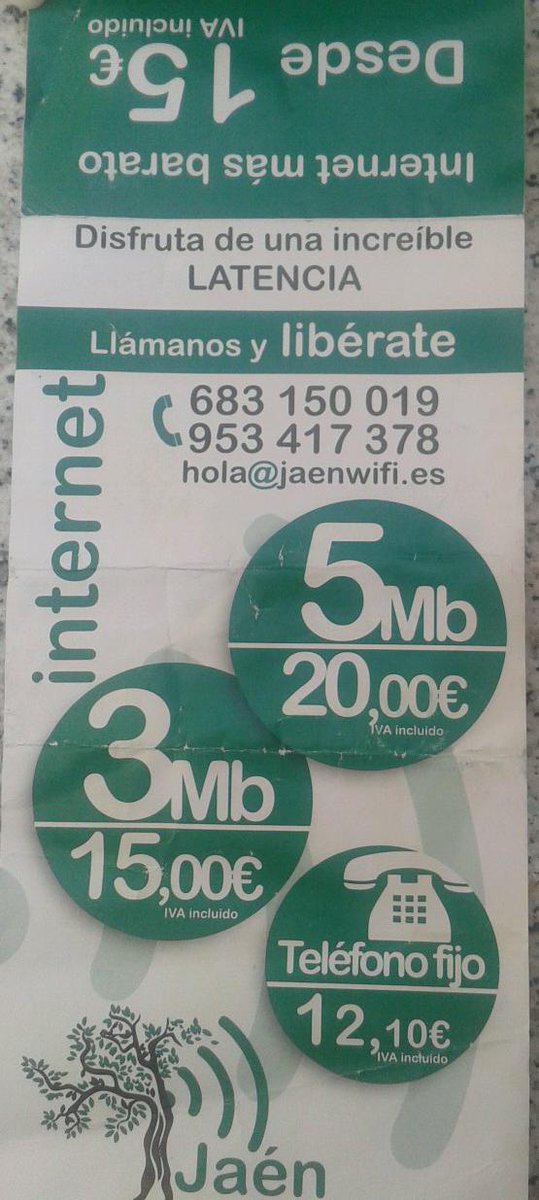 Interesante oferta en el pueblo.  Yo ya la tengo y va super rápido y lo mejor d todo esq es sin permanencia