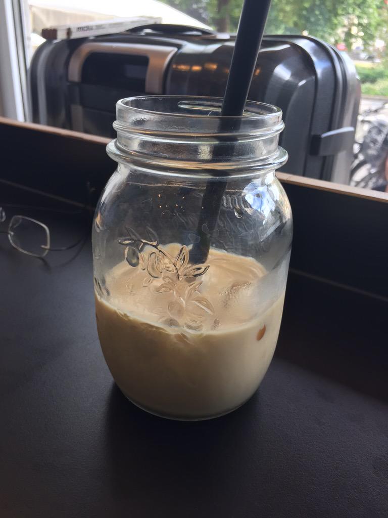 Iced coffee from the tap <a href="/coffee_nerd_hd/">coffee_nerd_hd</a> - Love it! :D #Heidelberg #afternooncoffee
