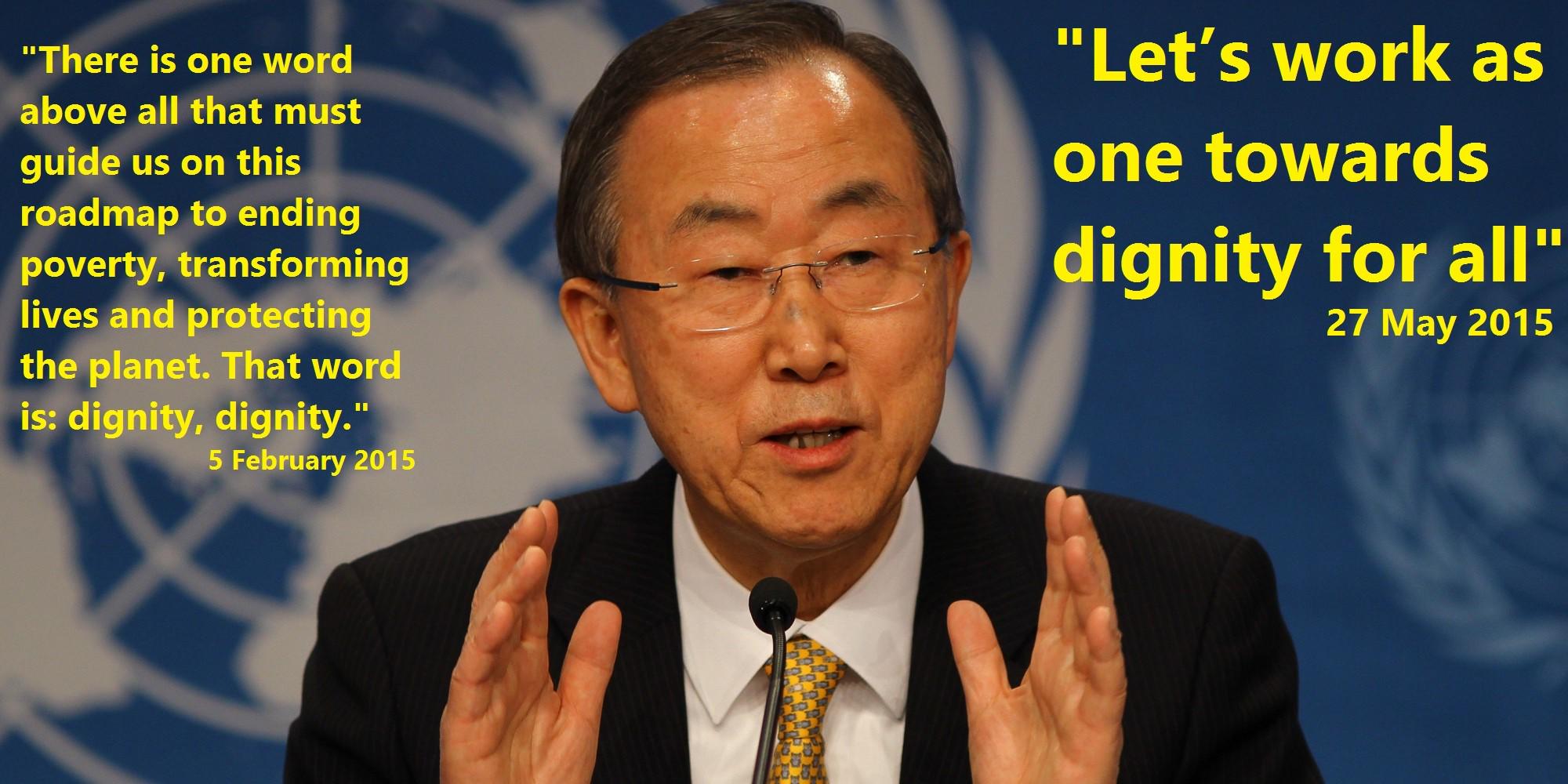 Happy Birthday to Ban Ki-Moon 2day! Take care of you Mister Secretary General! You\re doing a great job! 