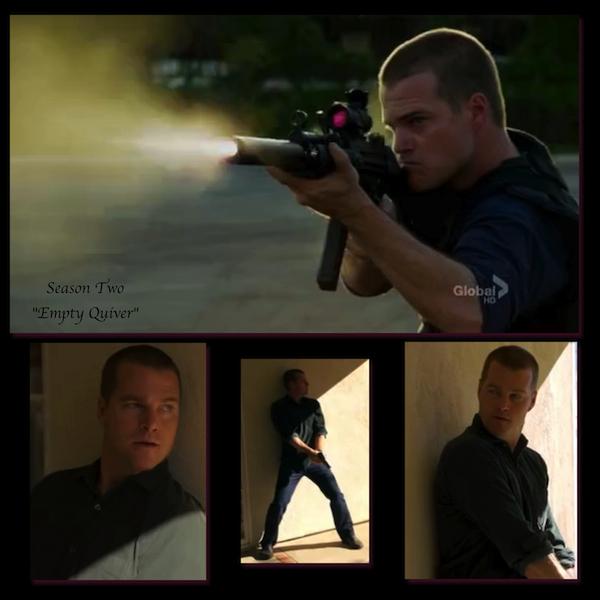 SnoopGirlZ's tweet photo. #Season2 #GCallen #NCISLA #gun #dontmissG #emptyquiverissecure #maroonjacket #hands #plaidshirt http://t.co/J8E55AV4vq