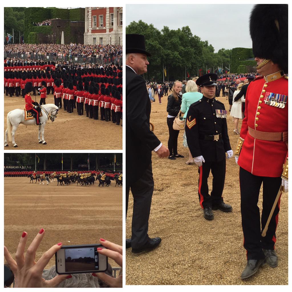 Trooping the Colour 2015. CHZ0X--WwAEHLn6