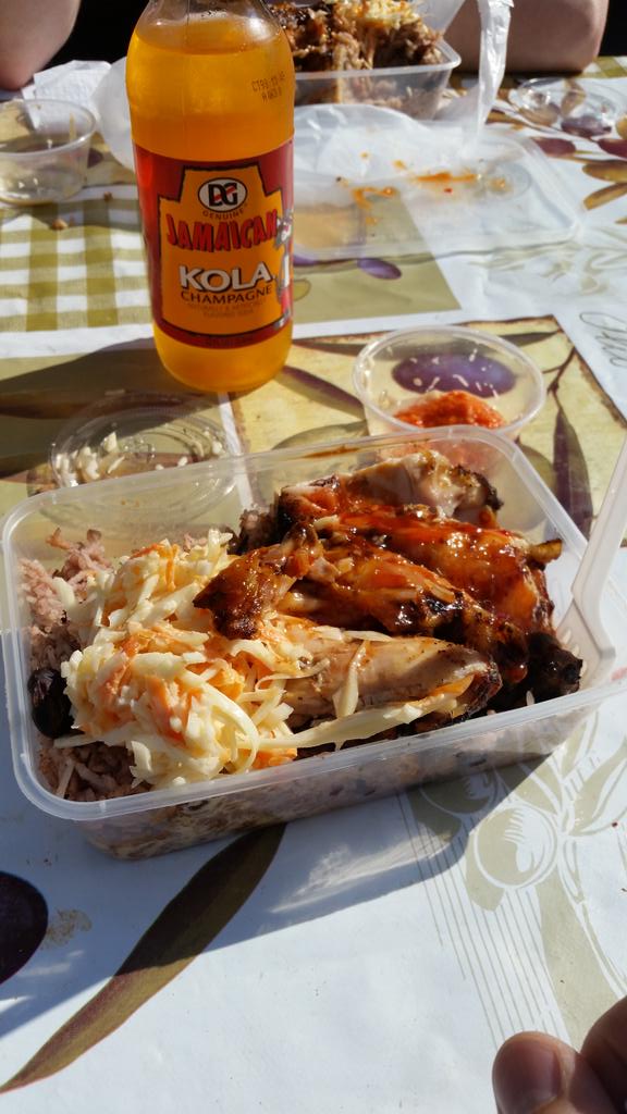 Today was a good day... #brixton #jerk