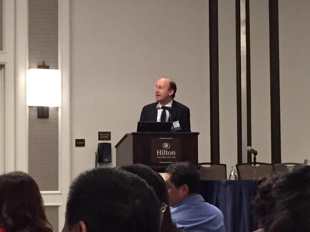 irynaclarksd's tweet photo. At #SABPA  #biopharma #conference #KuraOncology #CEO #TroyWilson speaks of #business #model innovation in #biotech http://t.co/o7bRMvtPfI