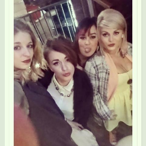 With my girls! 💕💃👯