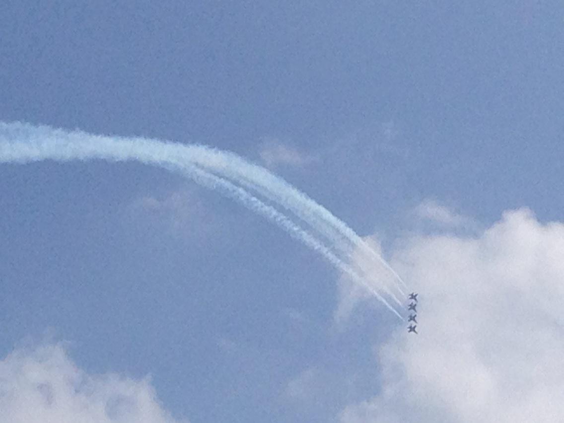 forestbrook1's tweet image. Blue Angels at the OC airshow right now!