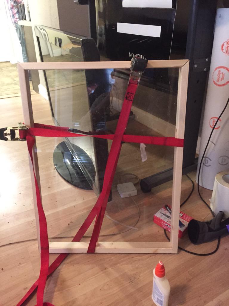 scottcheezem's tweet image. waiting for the glue to dry on the #secondIteration