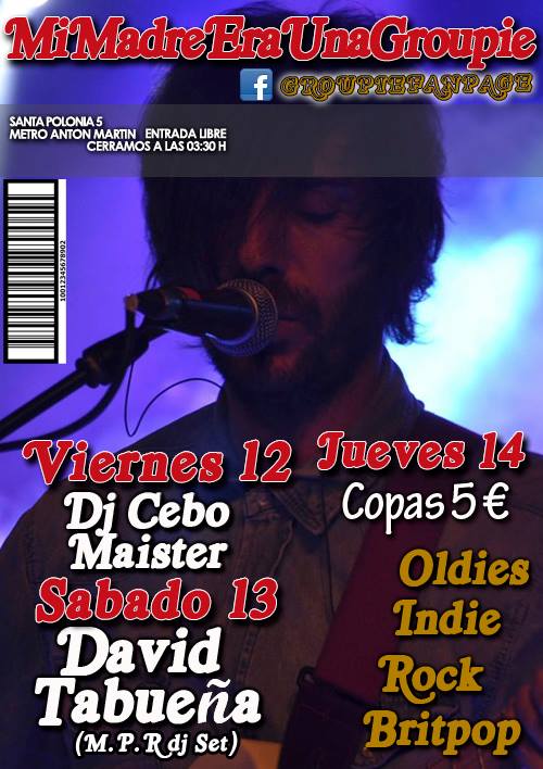 melobusco's tweet image. ¡Más diversión! En MI madre era una groupie estará pinchando el gran @tabumpr  #Madrid #melobusco #ocionocturno