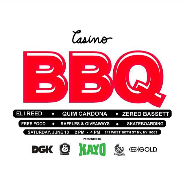 Food and fun! <a href="/CasinoSkateShop/">Casino New York</a> today in New York.