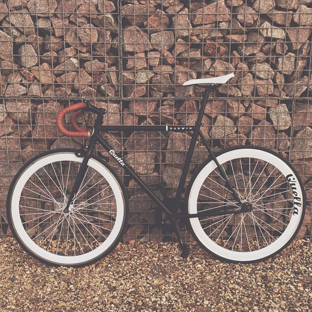 QuellaBicycle's tweet photo. All black #custom #darwin edition of the #VarsityCollection. #trustthylegs #fixieporn http://t.co/1f4ysfhydN http://t.co/0w8yrSL01I