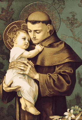 FranciscanU's tweet photo. "Give all of yourself and God will give you all of Himself." -St. Anthony of Padua http://t.co/e8Nhn2n3QT