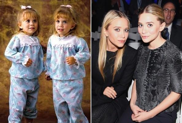 Happy 29th birthday, Mary Kate y Ashley Olsen! Mira cómo han cambiado a través del tiempo:  