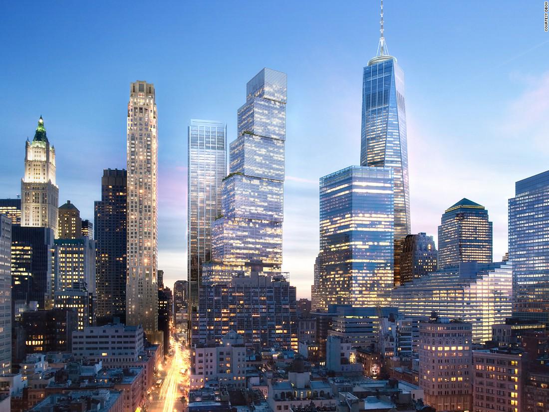 indrastra's tweet photo. The Mesmerising Design of #TwoWorldTradeCenter released by Danish Architectural firm @BjarkeIngels | Simply Superb! http://t.co/1E4XtsoddG